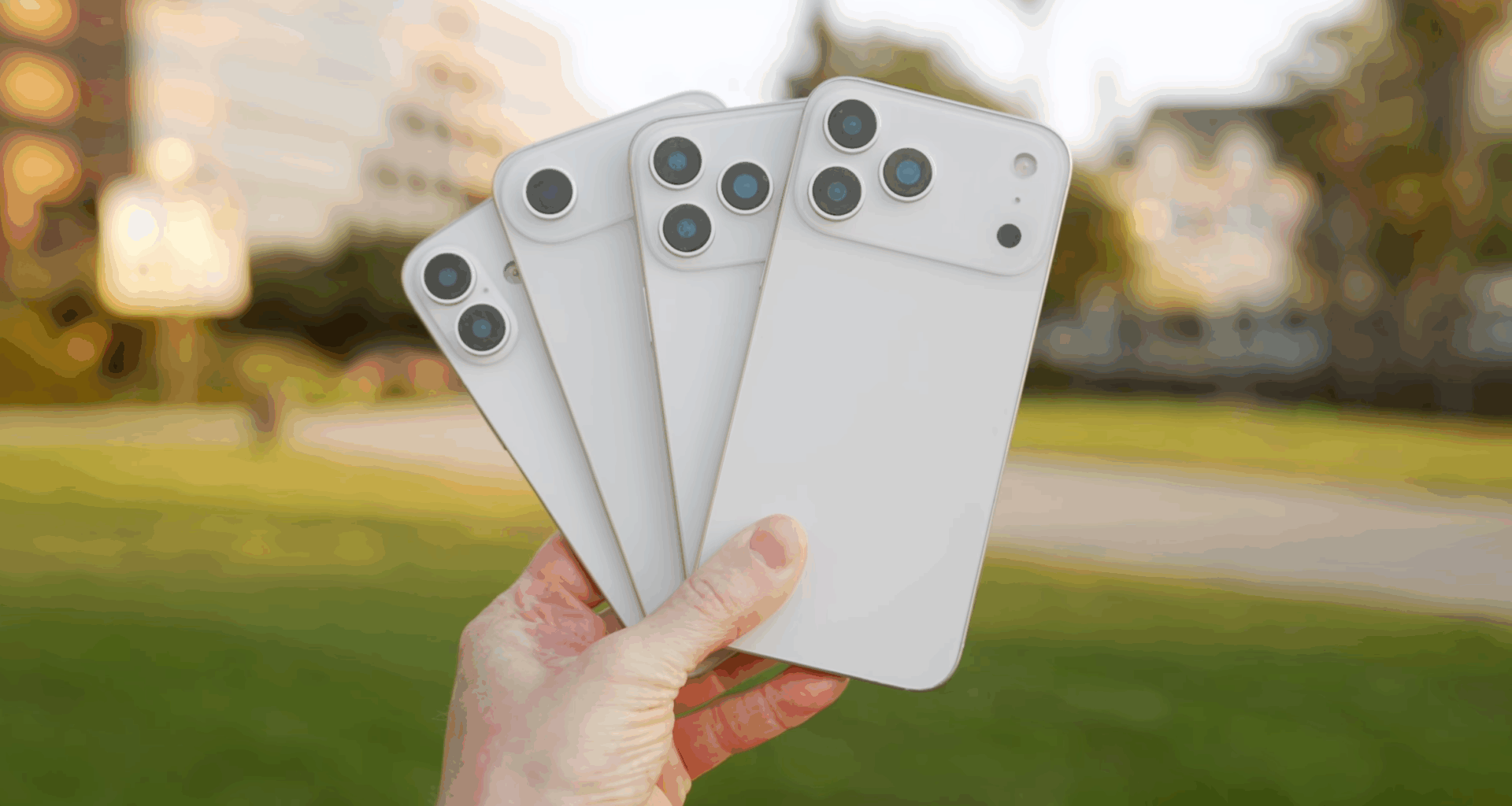 iPhone 17 series dummy models