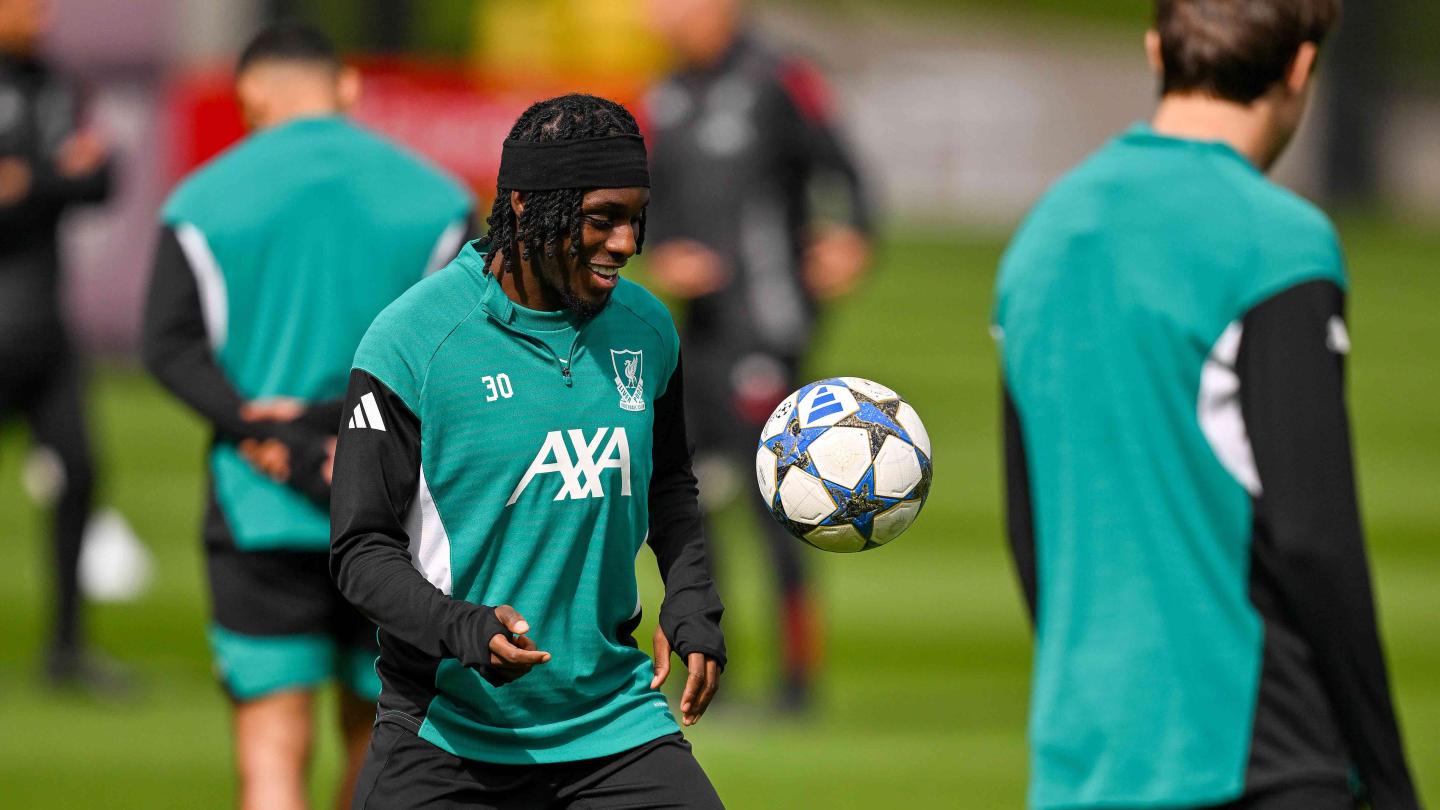 Training photos: Liverpool prepare for UCL clash with Atletico Madrid