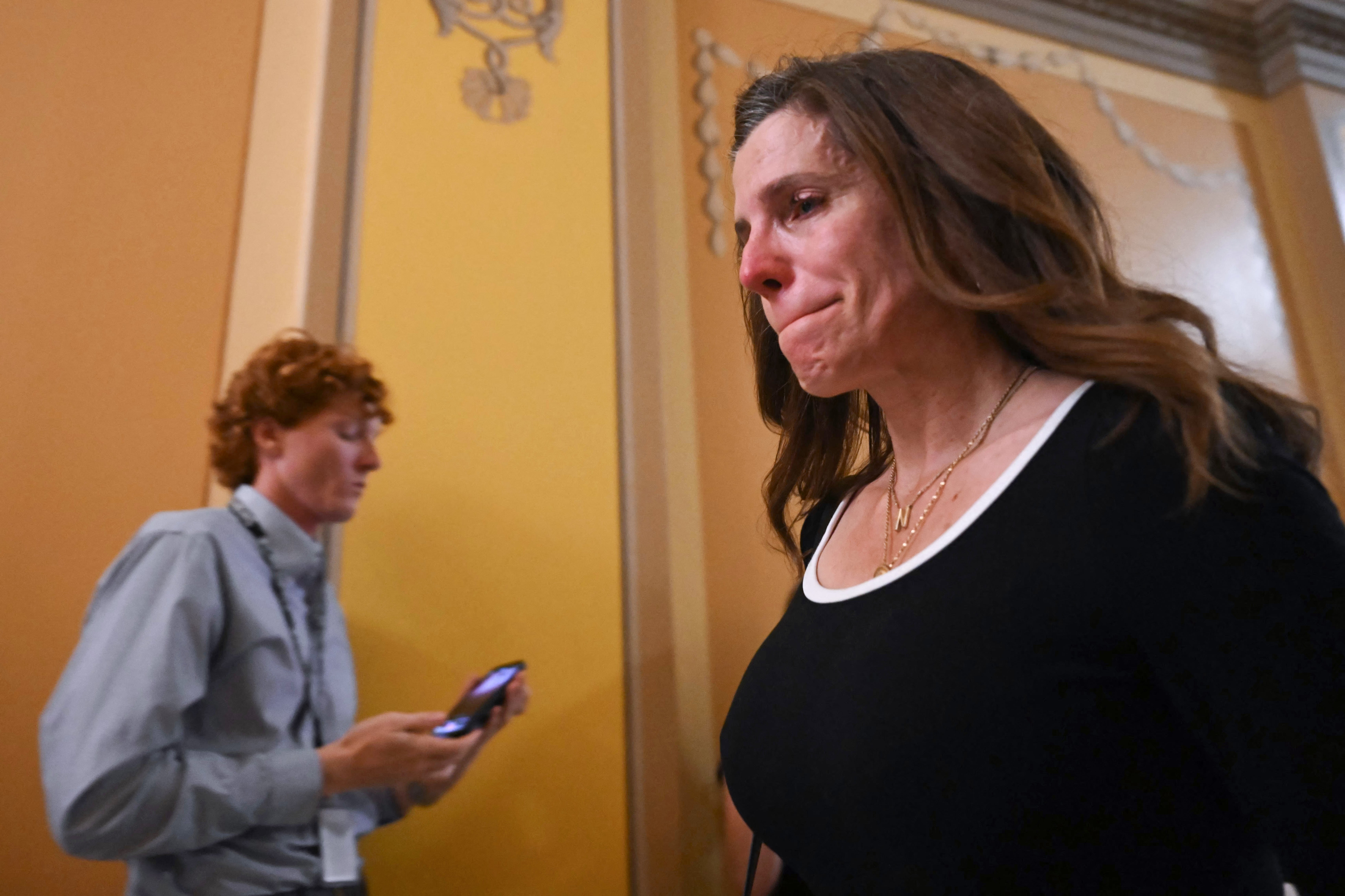 Congresswoman Nancy Mace said she was ‘sweating’ and having panic attacks after speaking to Epstein’s victims