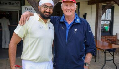 Chris Tarrant’s Lord's Taverners XI take on Bucklebury Cricket Club in annual clash, as big names from the worlds of sport, TV and radio play in Woolhampton