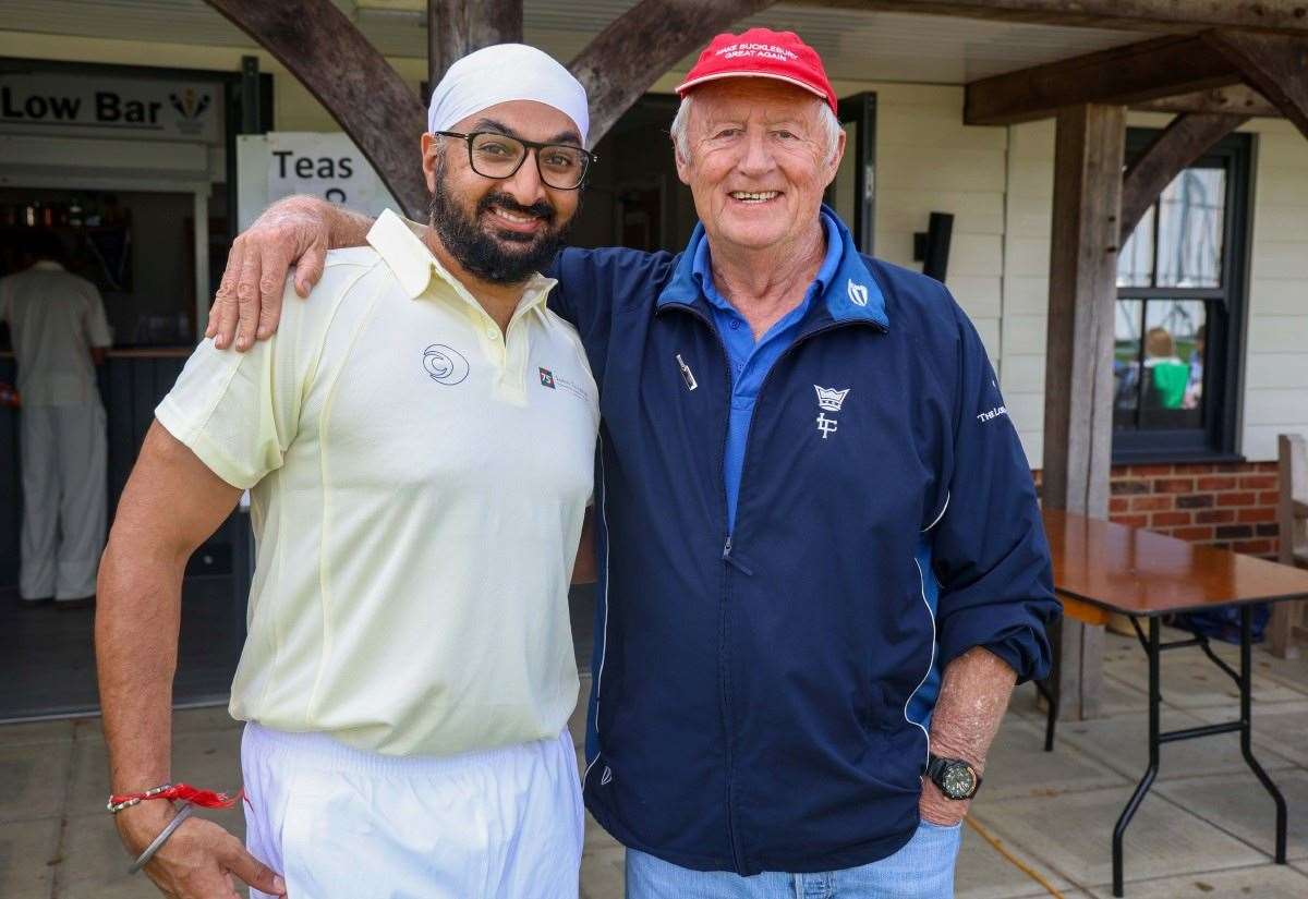 Chris Tarrant’s Lord's Taverners XI take on Bucklebury Cricket Club in annual clash, as big names from the worlds of sport, TV and radio play in Woolhampton