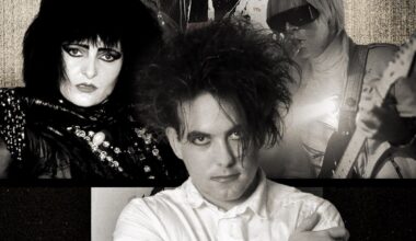 What album officially launched goth rock?