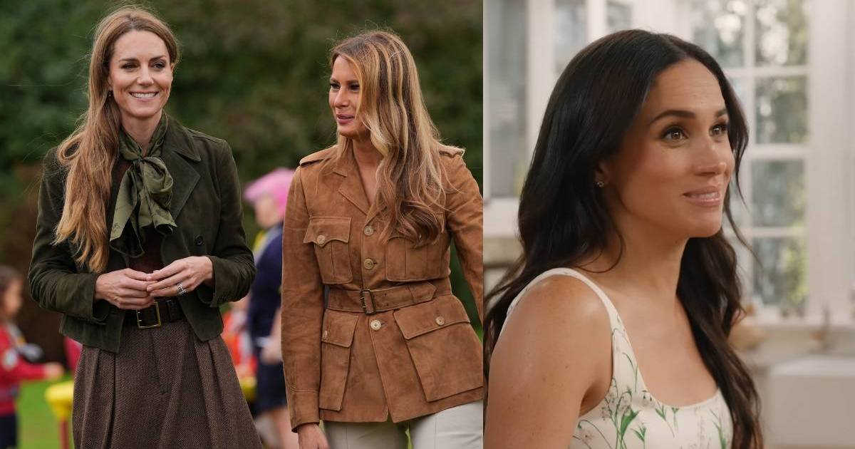 Kate Middleton Didn’t Hog Spotlight Like Meghan Markle on Outing With Melania Trump, Expert Claims