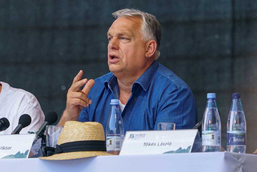 Orban Warns of Chaos if Pro-EU Party Wins Hungary Election