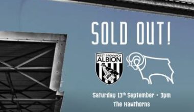 TICKET NEWS: West Bromwich Albion Away Tickets Sold Out - Blog
