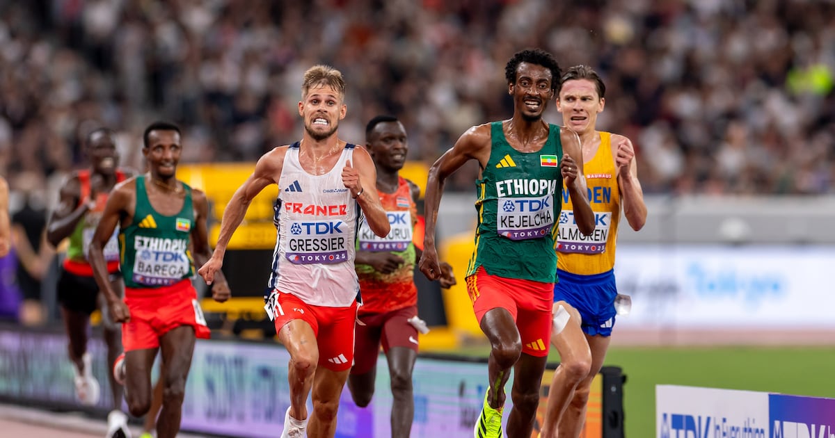 France’s Jimmy Gressier pulls off old-school upset for 10,000m win at World Championships – The Irish Times