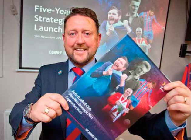 Irish League: Ards' Warren Patton says club's chances of NI Football Fund success almost impossible due to homeless status