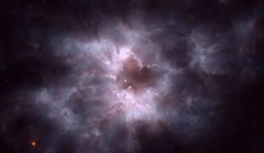 White Dwarf Star Surrounded by Planetary Nebula