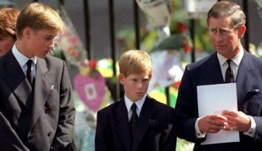 How Prince William and Prince Harry Felt Walking Behind Princess Diana's Coffin