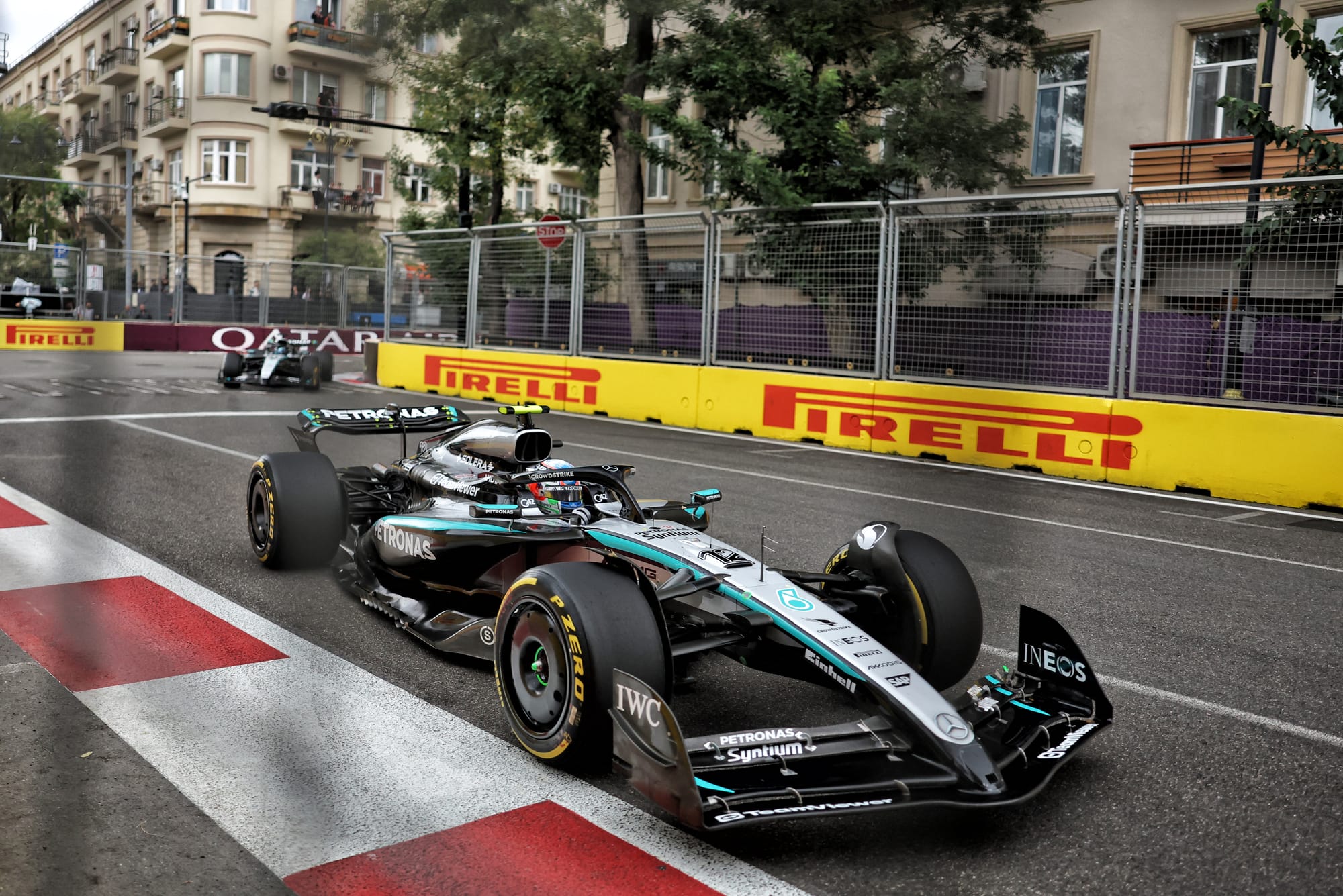 Kimi Antonelli Mercedes Azerbaijan Grand Prix 2025