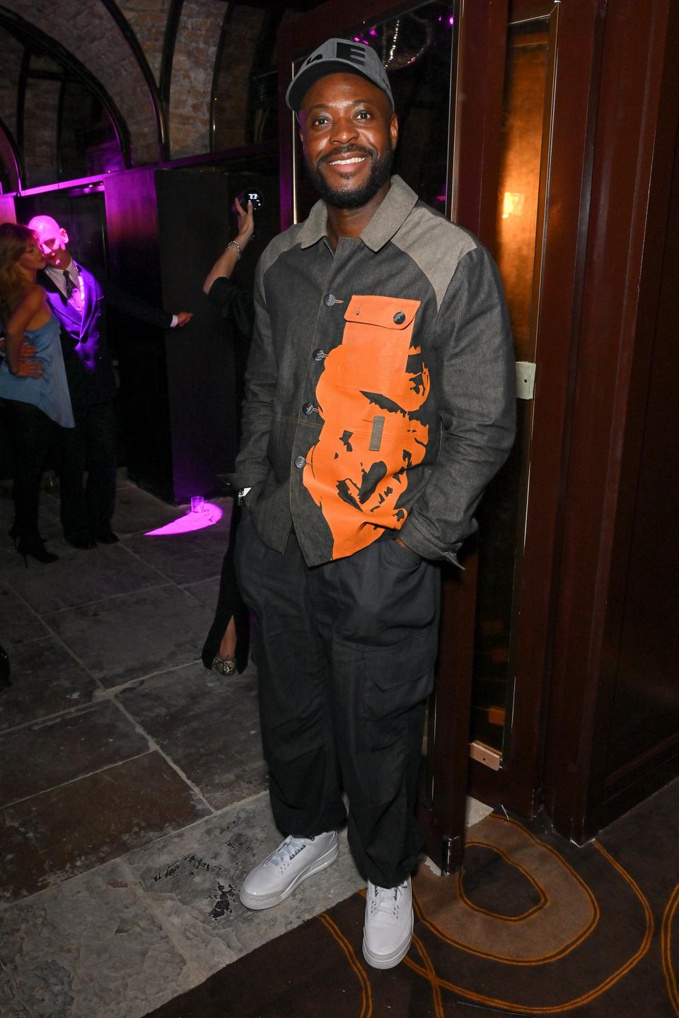 Yinka Ilori attends The London Standard's London Fashion Week party during LFW September 2025 at Aki