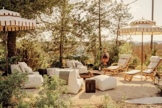 Harry Crowder/Soho Farmhouse Ibiza The Villa Sol's outdoor terrace.