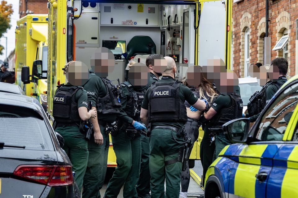 Emergency services at the scene of serious ongoing incident in the Holylands area of south Belfast on September 30th 2025 (Photo by Kevin Scott)