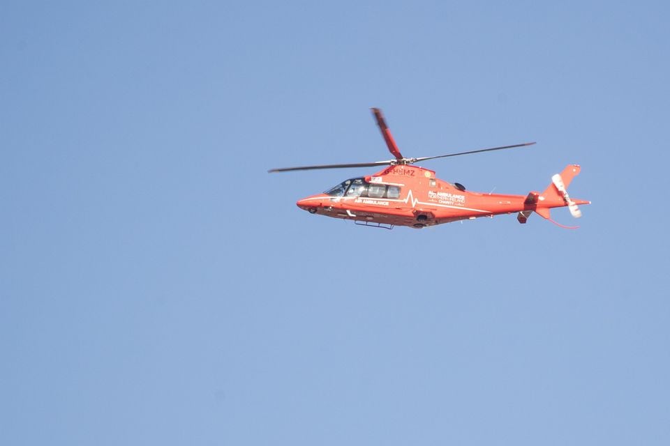 Air Ambulance Northern Ireland stock image. Picture: Aodhan Roberts/Belfast Telegraph.