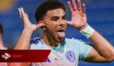 Scotland scorer Che Adams dedicates win over Belarus to Tartan Army