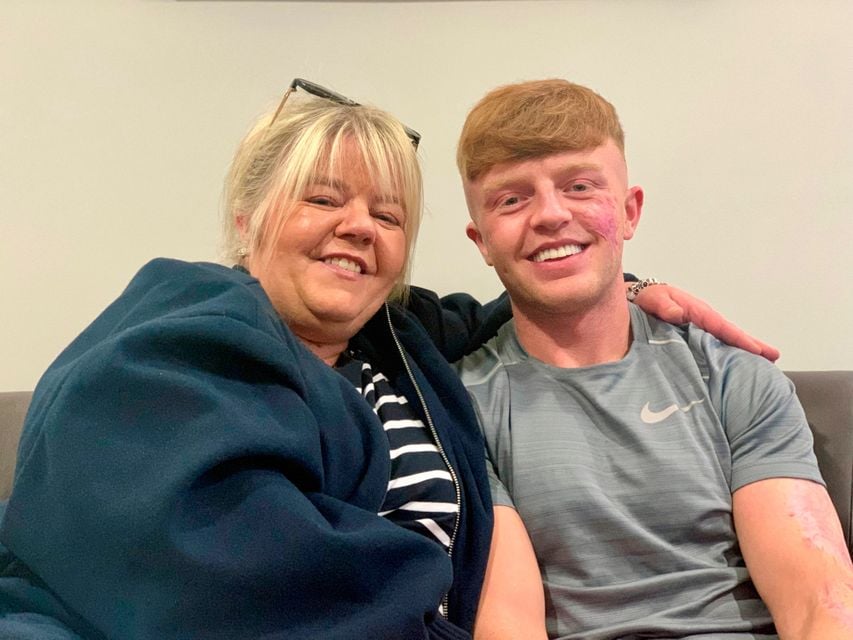  Kai and his Mum Sylvia Barnes