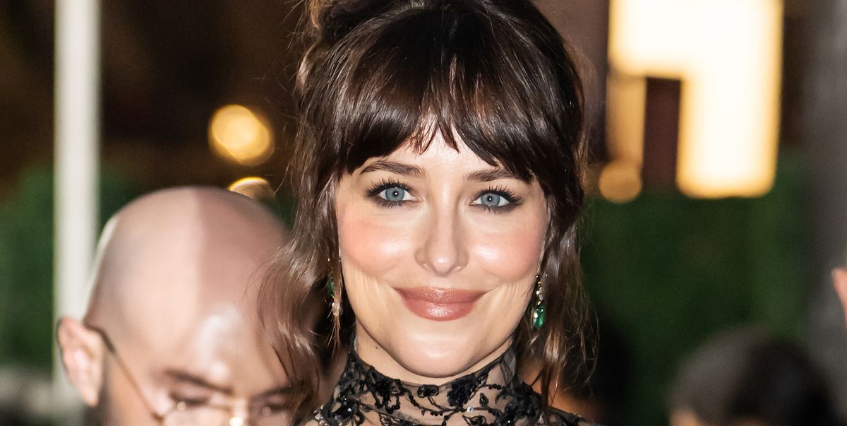 Dakota Johnson's naked gothic gown is sheer perfection