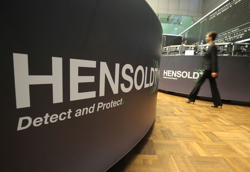 Germany's Hensoldt to invest $1.2 billion to meet large uptick in defence orders