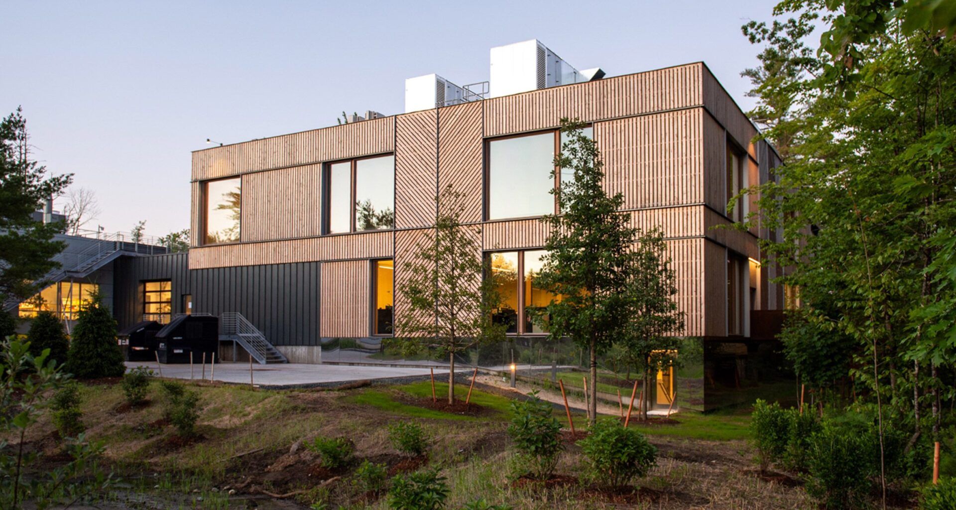 Sylvia Richards designs mass-timber building in New Hampshire
