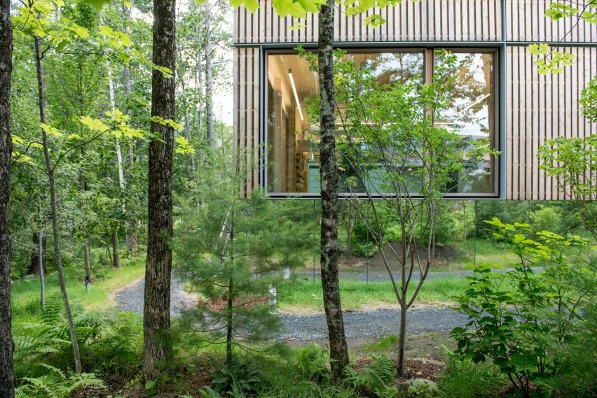 Mass-timber building
