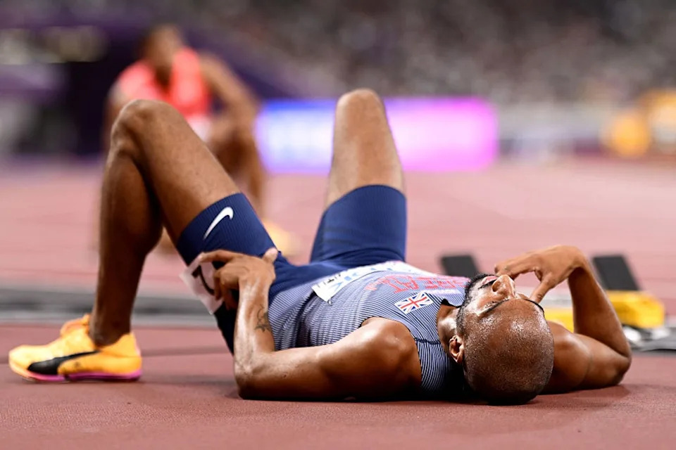 Great Britain will hope to have Matt Hudson-Smith back for the 4x100m final (Getty Images)