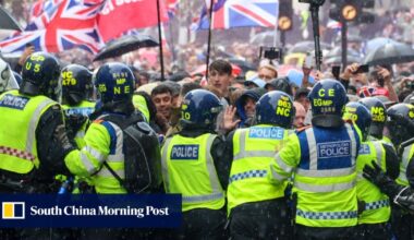 UK police vow ‘further arrests’ after violent far-right London rally