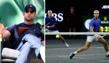 Andy Roddick predicts what would happen to Carlos Alcaraz's game if he played more doubles, 'there is no doubt'