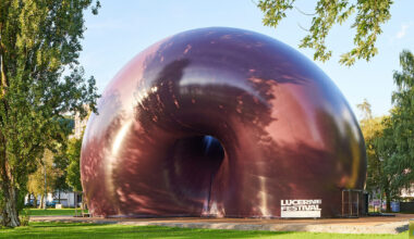 anish kapoor and arata isozaki's ark nova returns in switzerland