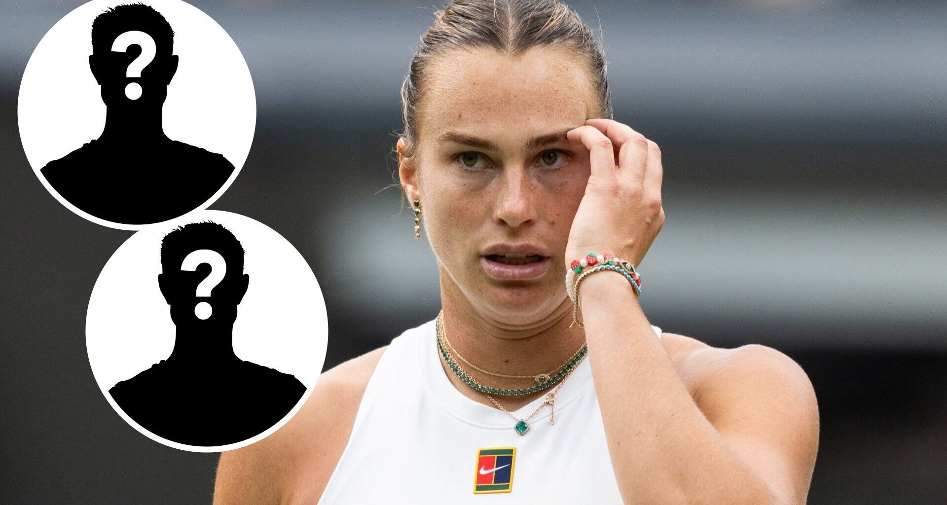 Aryna Sabalenka names the two male players whose serves she really struggled to return