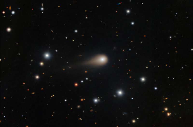 Astronomers and students capture growing tail of interstellar comet 3I/ATLAS during observing program