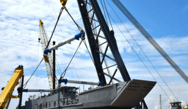 Austal USA launches first of 12 new LCU vessels for US Navy