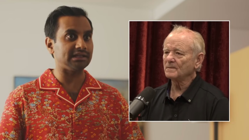 Aziz Ansari still hopes to finish shut down movie with Bill Murray- AV Club