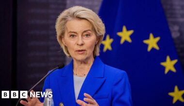 EU chief von der Leyen's plane hit by suspected Russian GPS interference