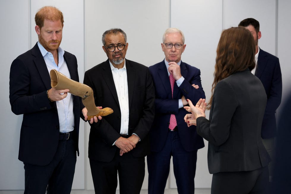 Prince Harry, Duke of Sussex Attends Invictus Engagements In London