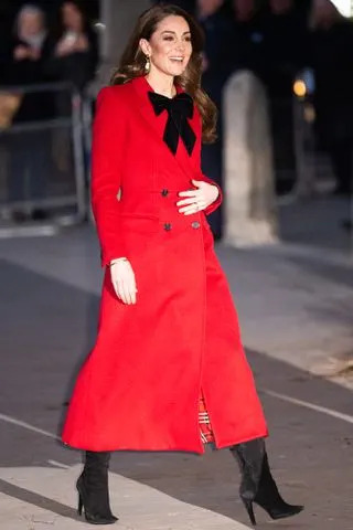 Samir Hussein/WireImage Kate Middleton attends the Together at Christmas carol service at Westminster Abbey on Dec. 6, 2024.