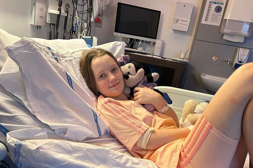 Phoebe with her Minnie Mouse