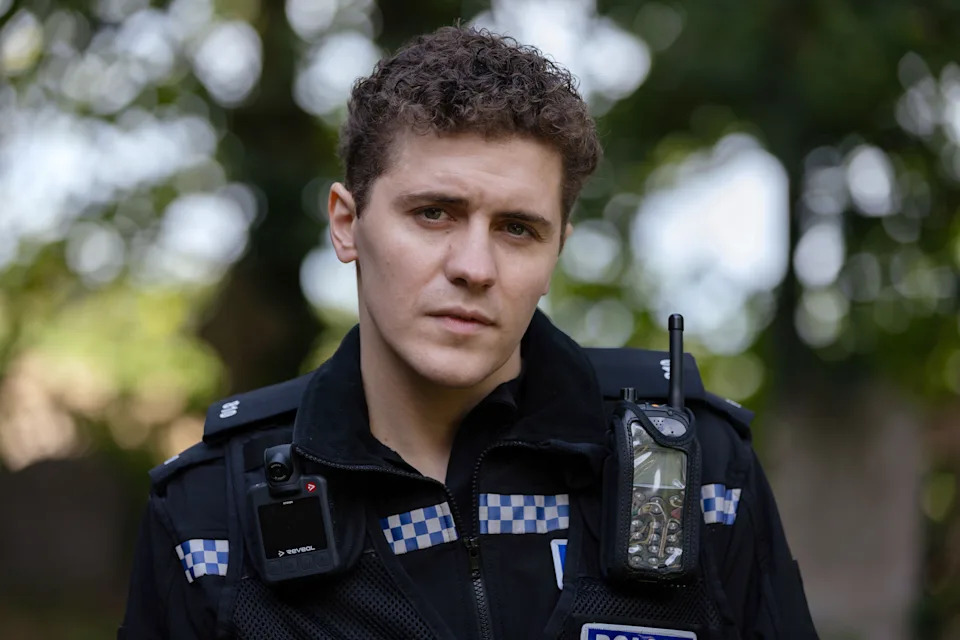 Dylan Llewellyn plays PC Kelby Hartford in Beyond Paradise.