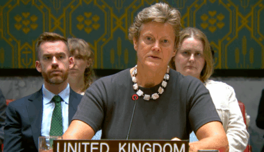 We encourage the Syrian government to continue to prioritise women’s meaningful participation in the political transition and ensure a representative and inclusive political process: UK statement at the UN Security Council