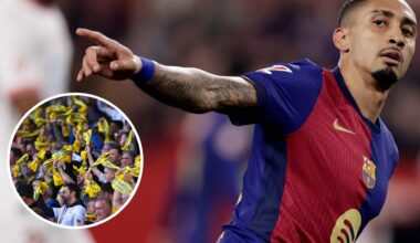 Leeds United fans all fume as Raphinha finishes fifth in Ballon d’Or voting, it’s a ‘disgrace’