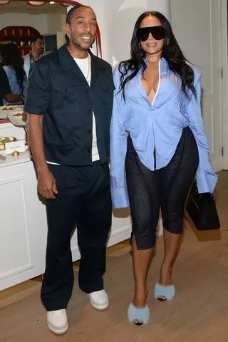 Courtesy of Moet Chandon Ludacris and Eudoxie Bridges