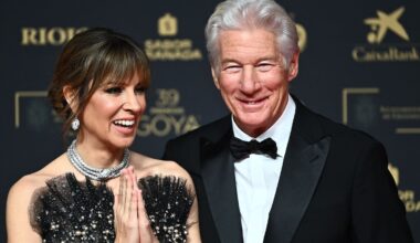 Richard Gere celebrates his 76th birthday wearing costumes in Spain with his young kids