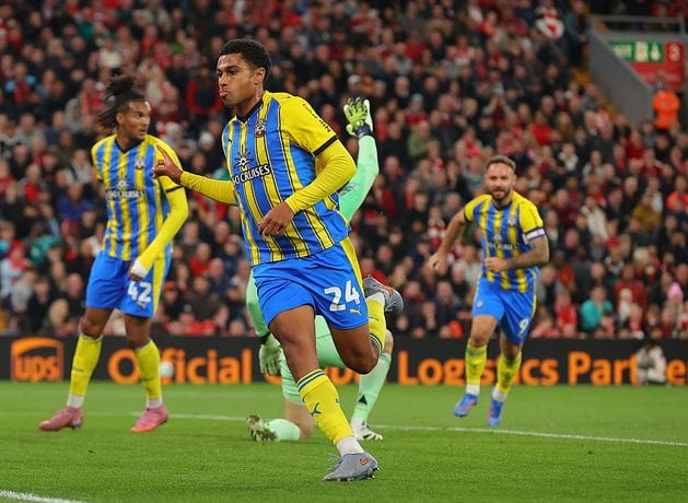 Northern Ireland football: Shea Charles savours ‘incredible' moment after finding the net against Liverpool at Anfield