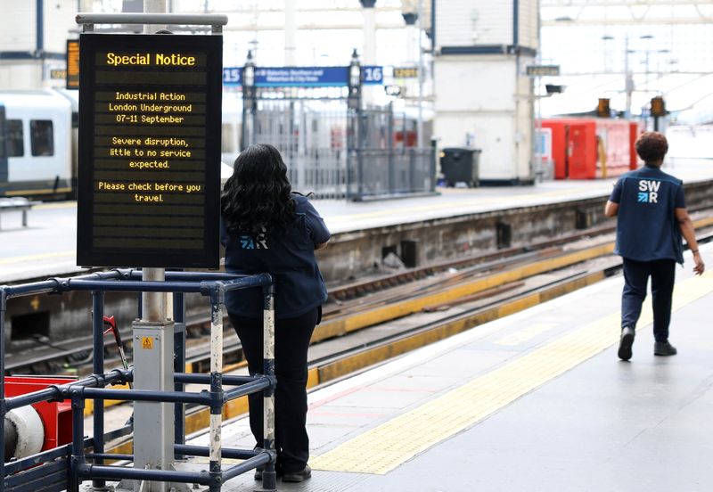 London's Tube network shuts as workers begin week of strikes