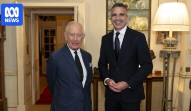 King Charles hosts SA premier, who 'would love' royal visit at climate summit
