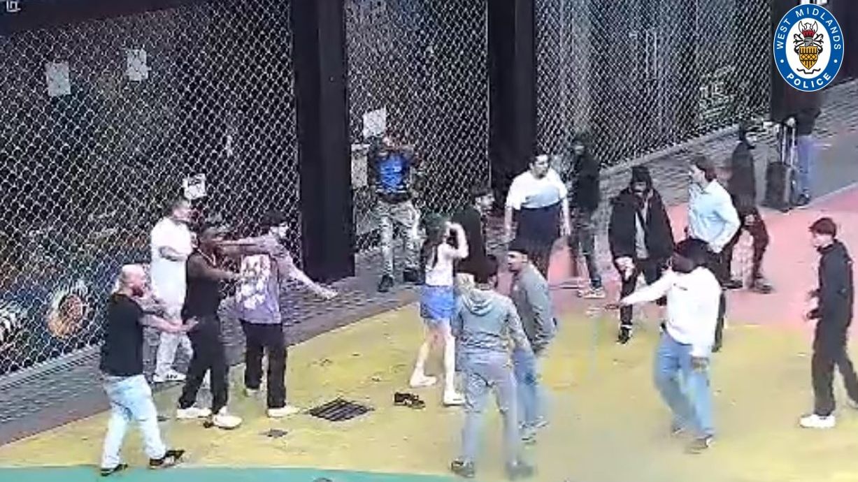 Police appeal following major fight in Birmingham