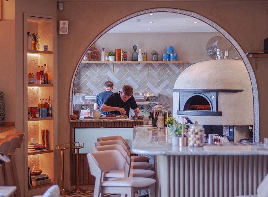 BistroBar's cosy interior