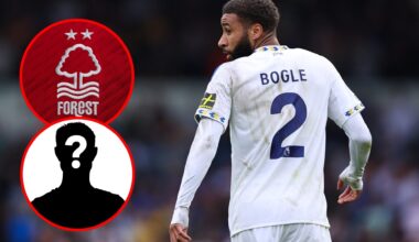 Leeds United's Jayden Bogle says Nottingham Forest winger is one of his toughest opponents ever