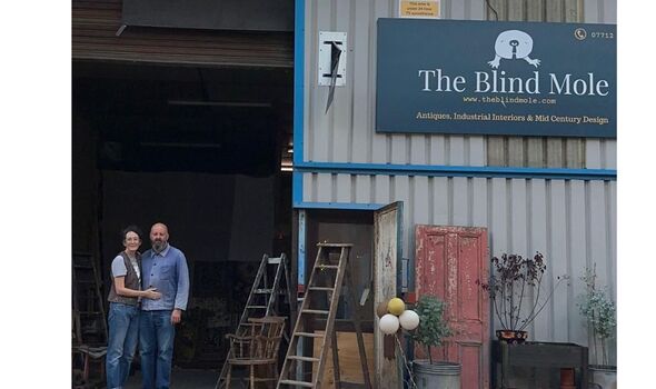 Brett and Vicki Scott own The Blind Mole
