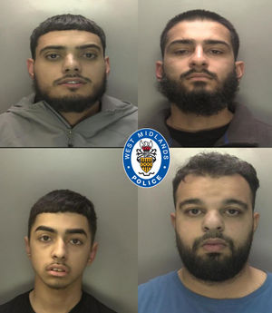 From top left: Waqar Khan, Harris Haroon
From bottom left: Mohammed Akleem Ali, Bilal Khan