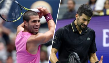 Novak Djokovic gives his thoughts on having to face Carlos Alcaraz in the US Open semi-finals